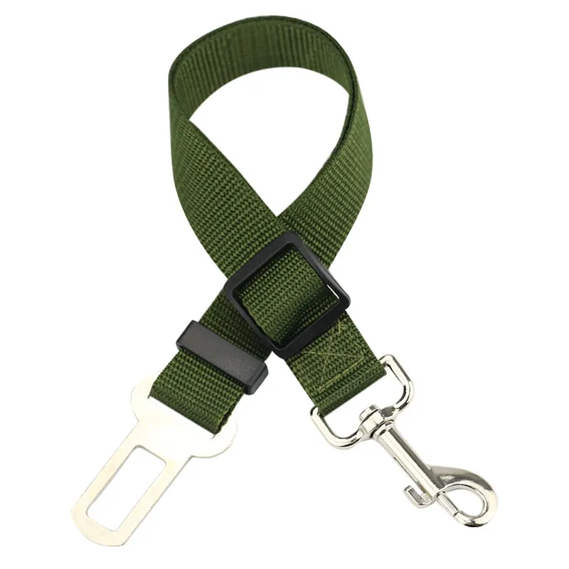 Adjustable Pet Cat Dog Car Seat  Belt Pet Seat Vehicle Dog Harness