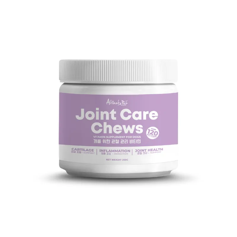 Alimate Pet Joint Care Vitamin Supplement For Dogs - Over 120 Soft Chews (250g)
