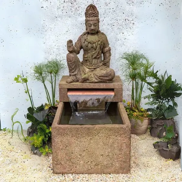 Antique Quan Yin Fountain Campania International