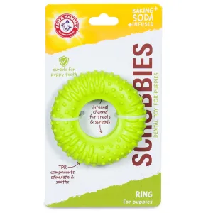 Arm & Hammer: Scrubbies Puppy Chew Ring Dental Chew Toy