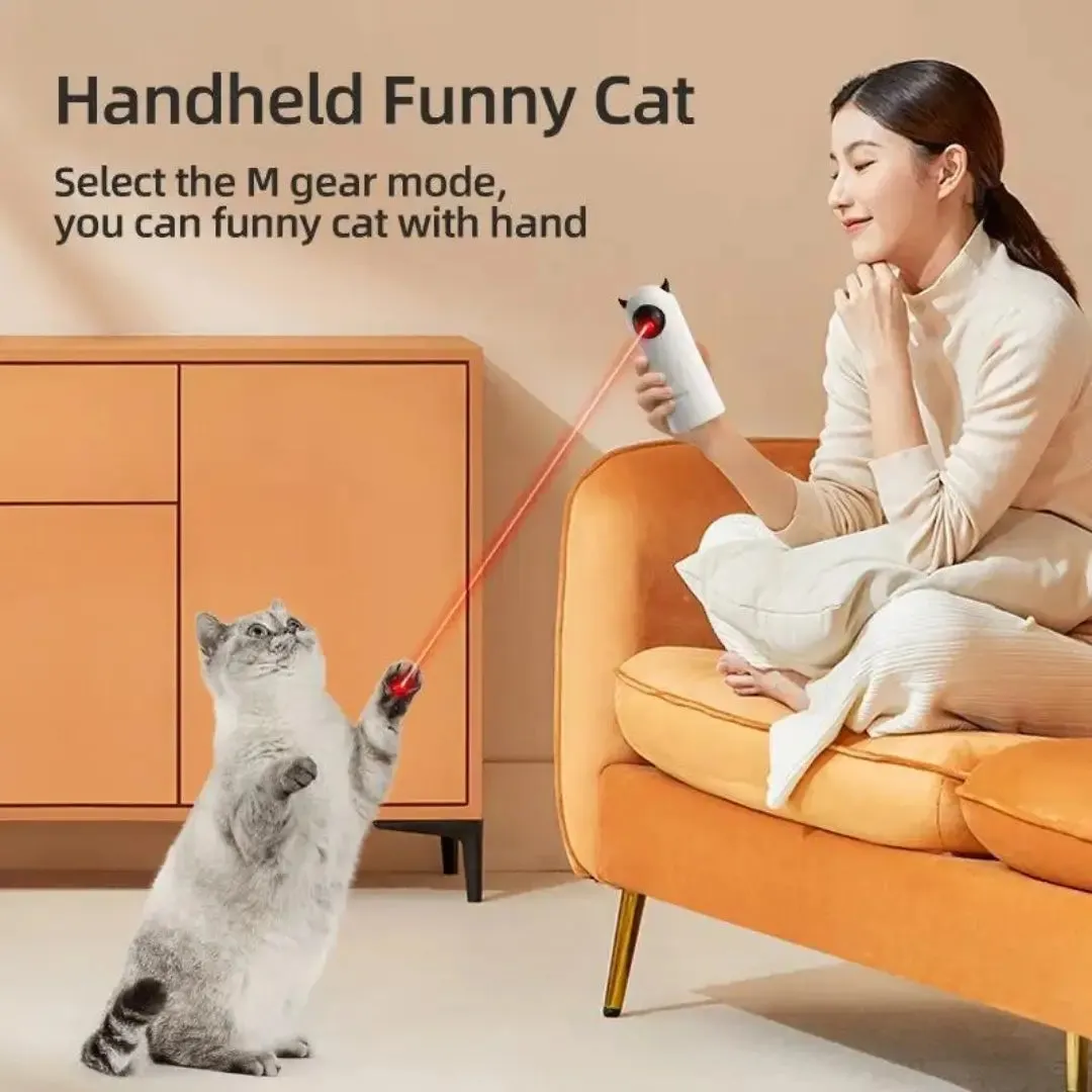 Automatic Interactive LED Laser Cat Toy