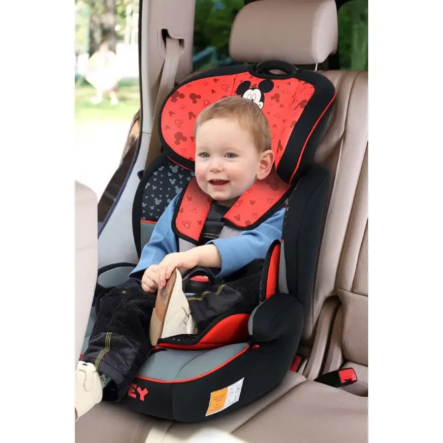 Disney Mickey Mouse Baby/Kids 3-in-1 Car Seat    Booster Seat (Group 1/2/3)