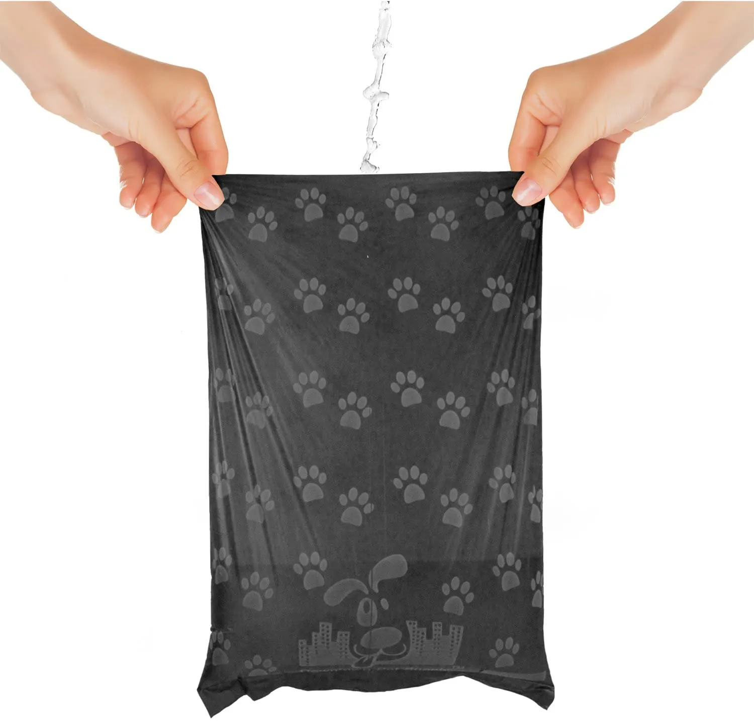 Downtown Pet Supply Dog Pet Waste Poop Bags with Leash Clip and Bag Dispenser - 180, 220, 500, 700, 880, 960, 2200 Bags
