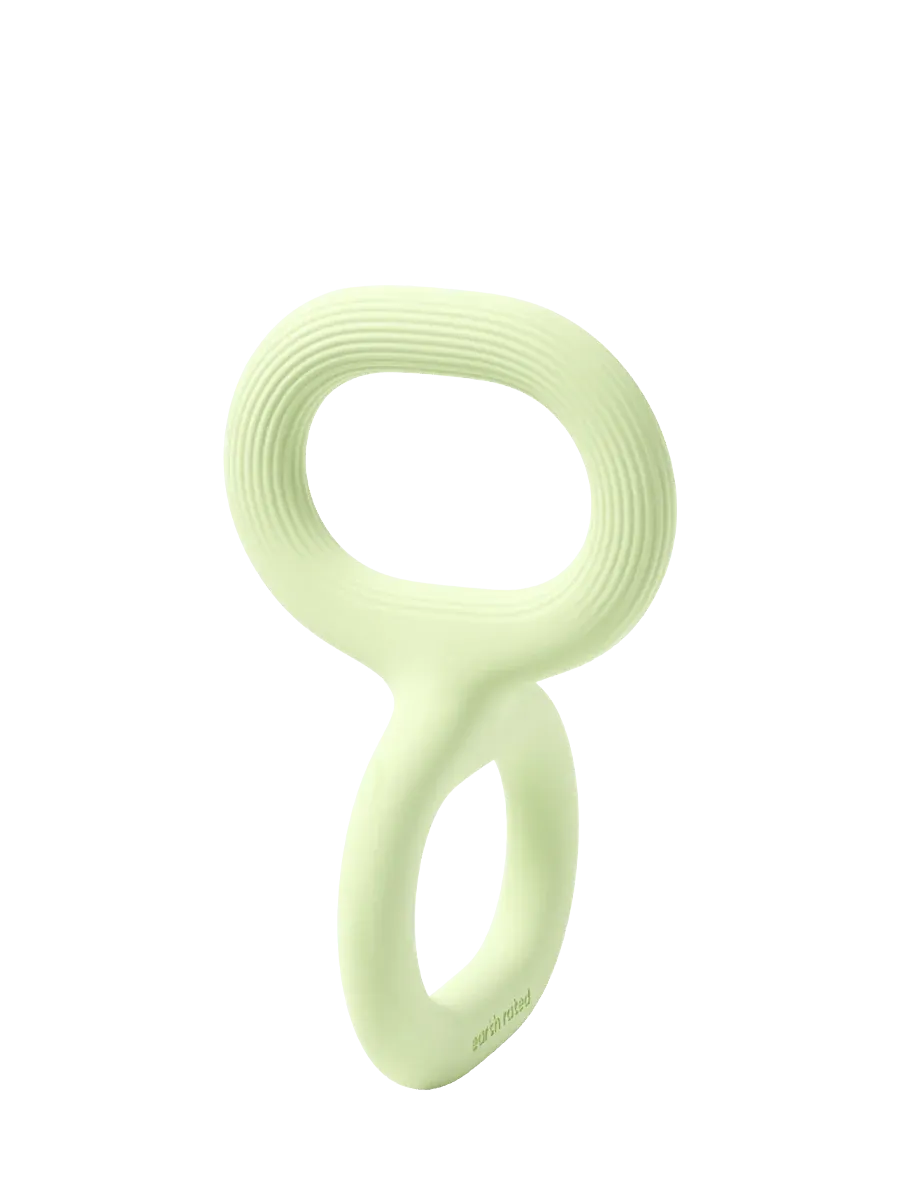 Earth Rated Rubber Tug Toy Green