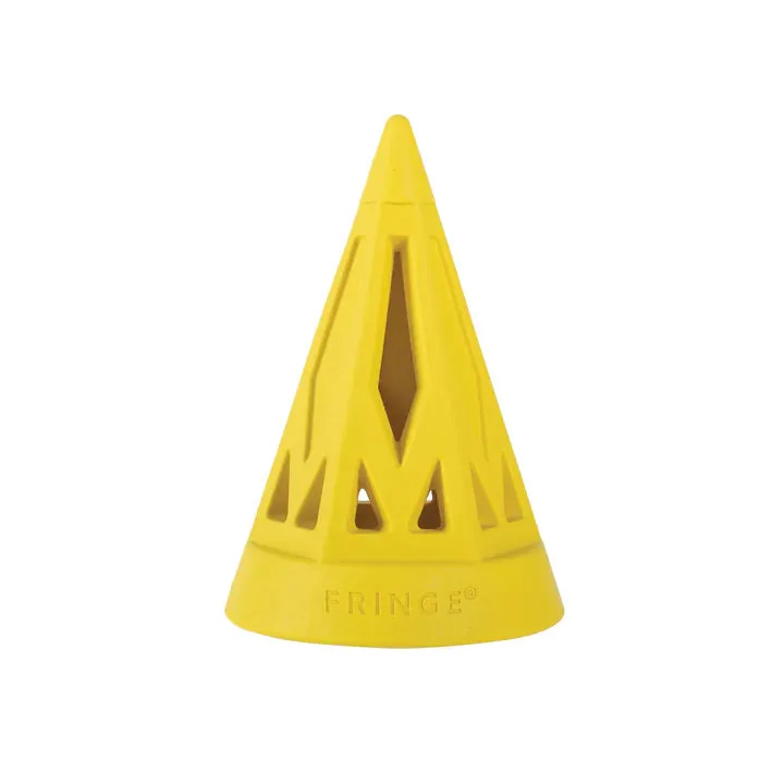 Fringe Dog Toy Rubber You Cone Do It