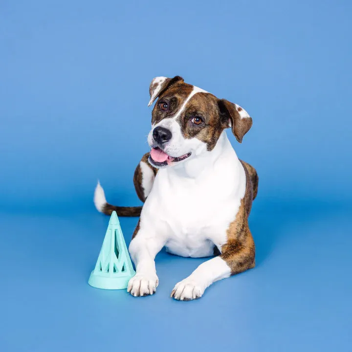 Fringe Dog Toy Rubber You Cone Do It