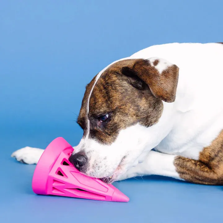 Fringe Dog Toy Rubber You Cone Do It