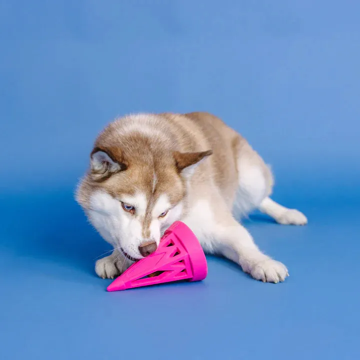 Fringe Dog Toy Rubber You Cone Do It