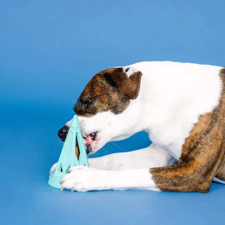 Fringe Dog Toy Rubber You Cone Do It