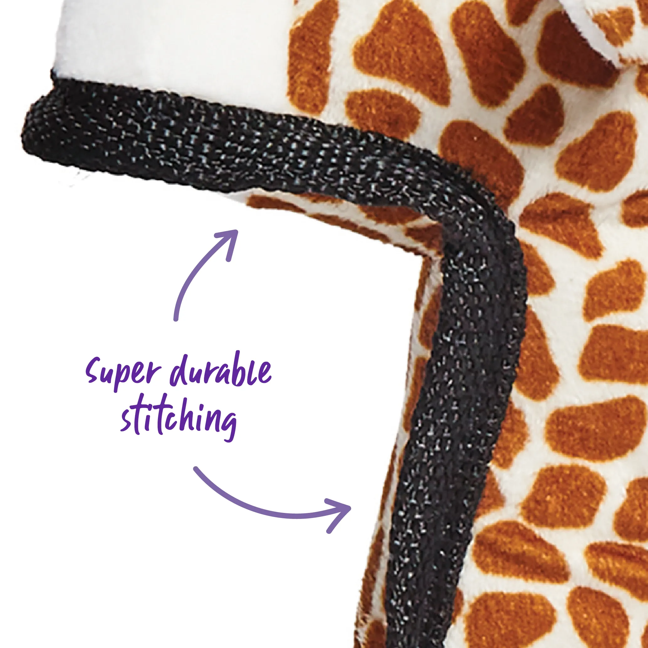 Furries - Tough Giraffe Dog Toy