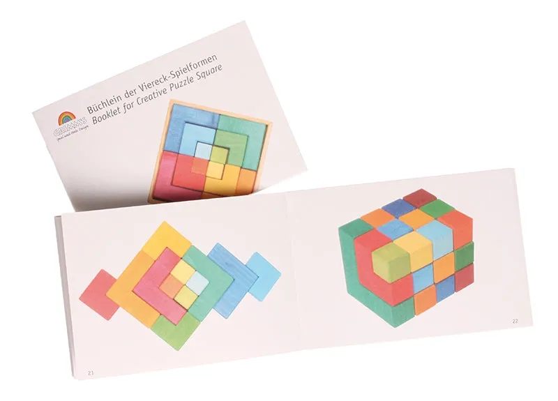 Grimm's Booklet For Creative Puzzle Square