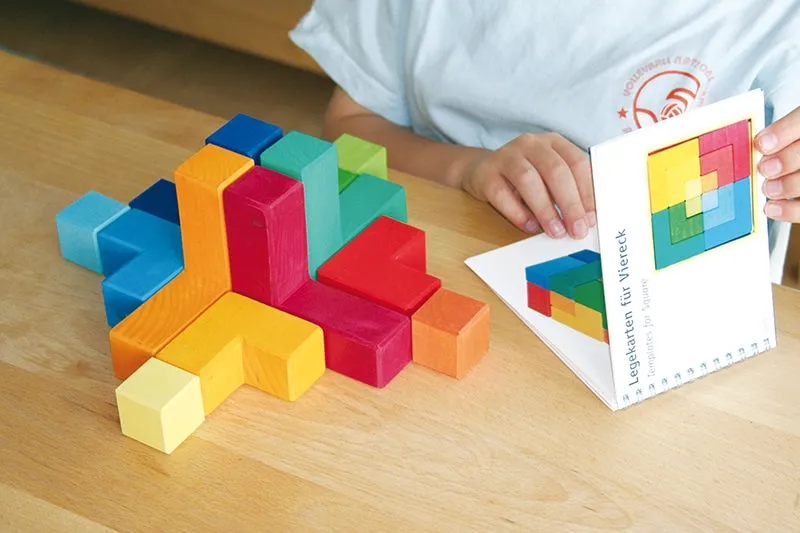 Grimm's Booklet For Creative Puzzle Square