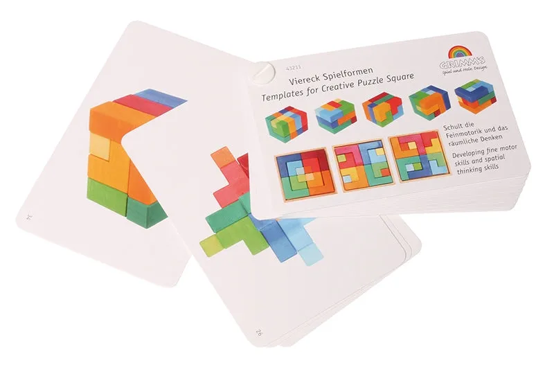 Grimm's Booklet For Creative Puzzle Square