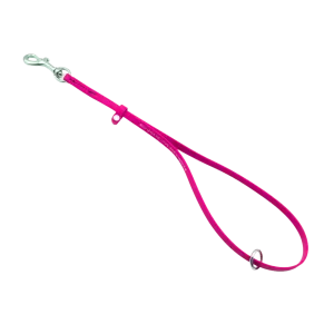 Grooming Loop 3/8" x 18" With Ring Hot Pink by Jelly Pet