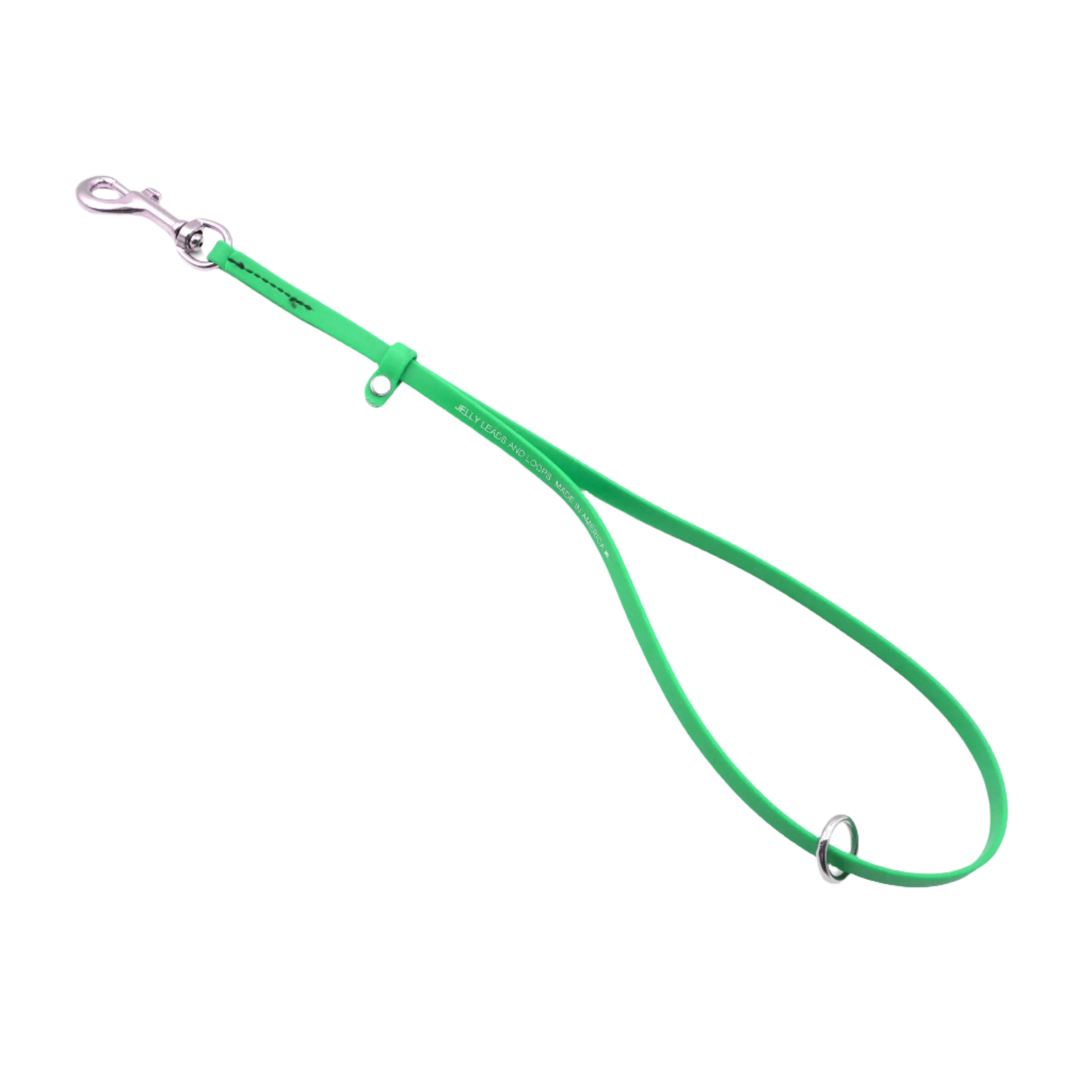 Grooming Loop 3/8"x18" With Ring Lime Green by Jelly Pet