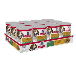 Hills Science Diet Puppy Savoury Stew Chicken and Vegetables Canned Dog Food 370g x 12^^^