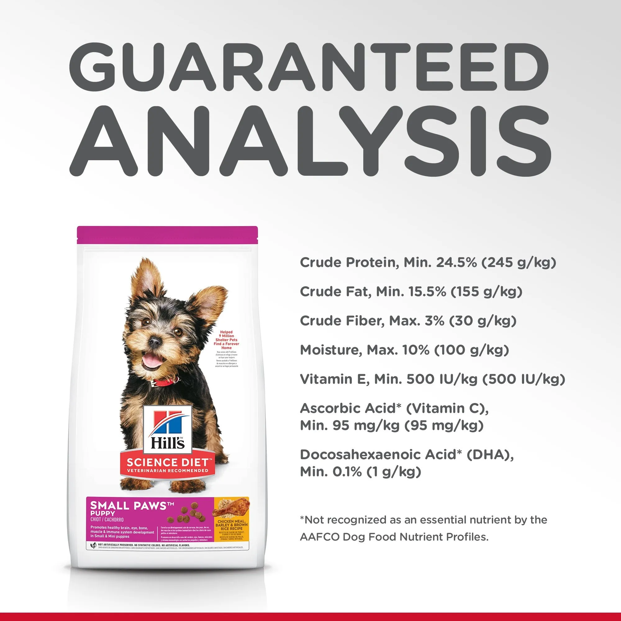 Hills Science Diet Puppy Small Paws Dry Dog Food 1.5kg^^^