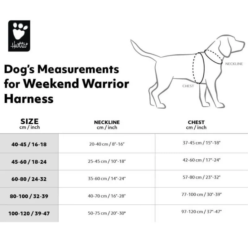 Hurtta Weekend Warrior Harness Rosehip