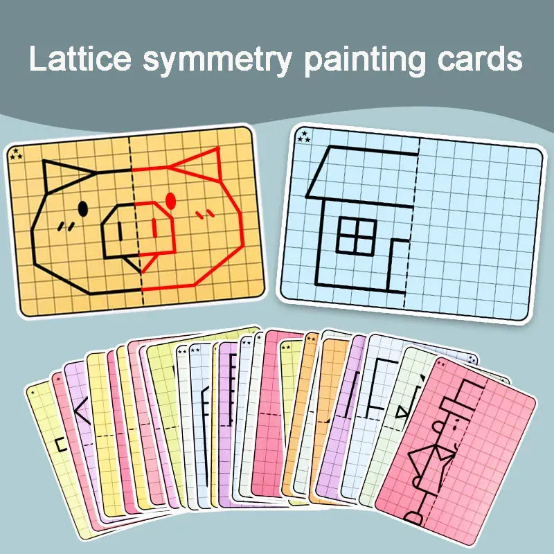 Imaginative Lattice Puzzle Drawing Toy for Kids - Enhance Artistic Skills & Cognition