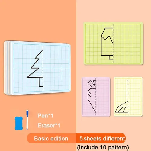Imaginative Lattice Puzzle Drawing Toy for Kids - Enhance Artistic Skills & Cognition