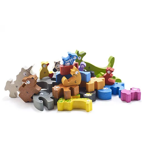 Jumbo Animal Parade A to Z Alphabet & Animal Puzzle