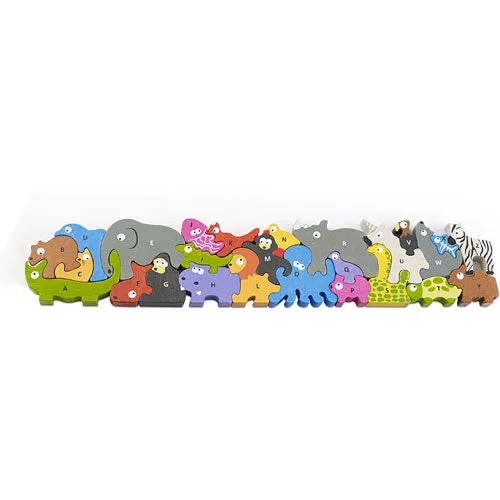 Jumbo Animal Parade A to Z Alphabet & Animal Puzzle