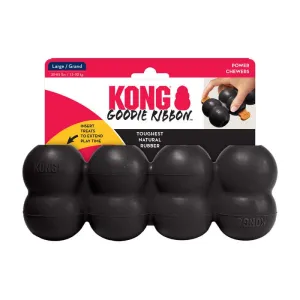 KONG Extreme Goodie Ribbon, Black, Large