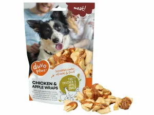 meat! chicken & apple wraps 100g - ± 10st