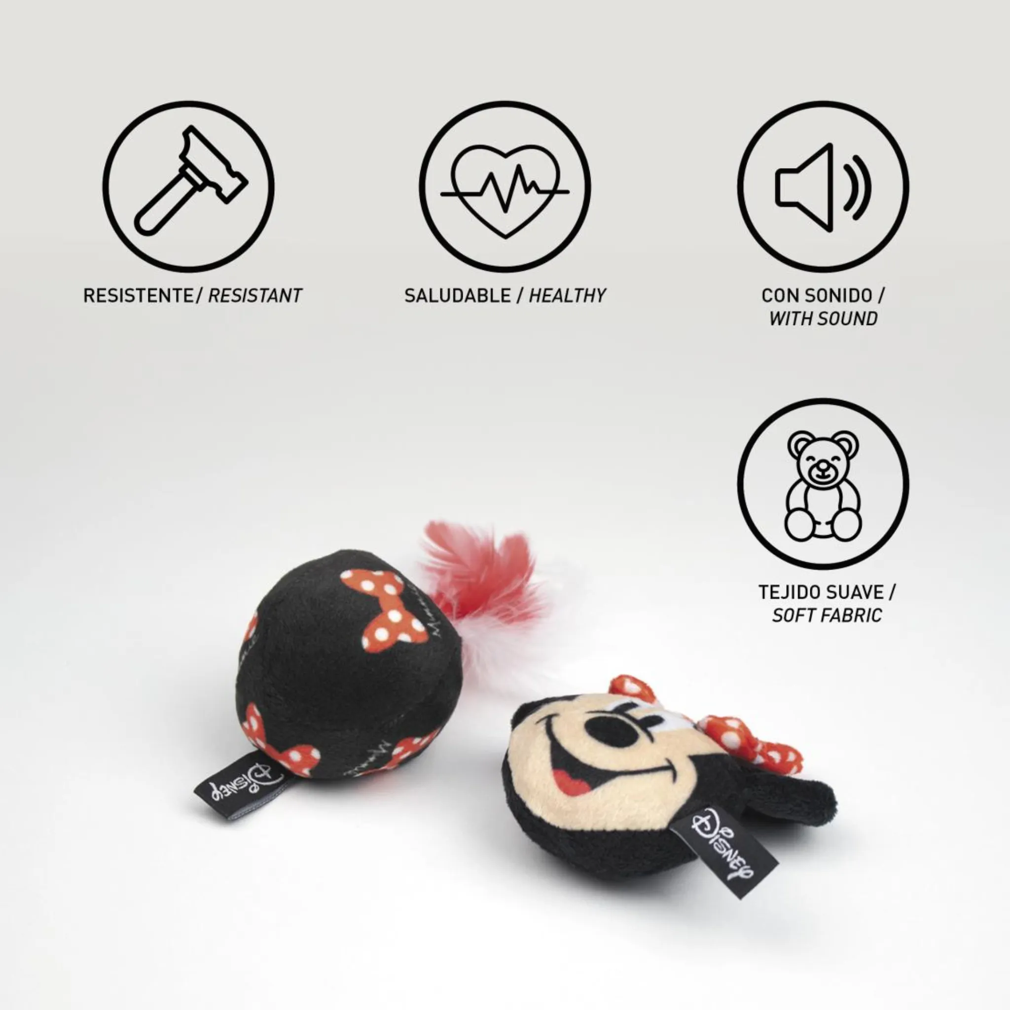 Minnie Mouse Cat Toys