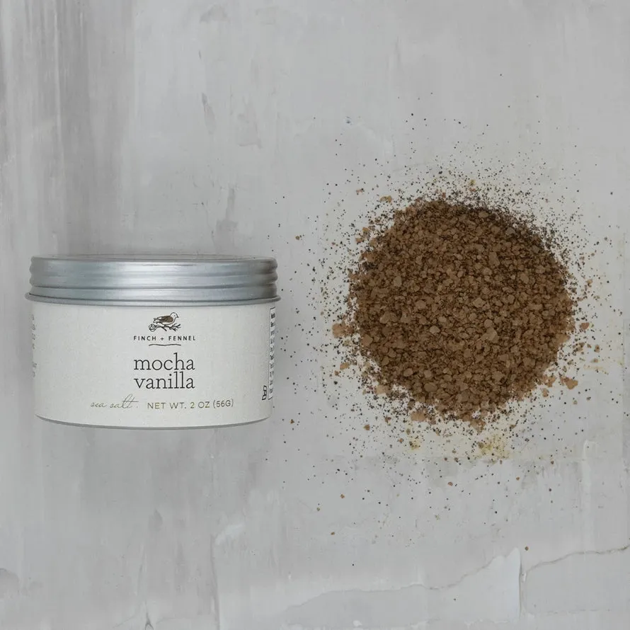 Mocha- Vanilla Sea Salt - 2oz