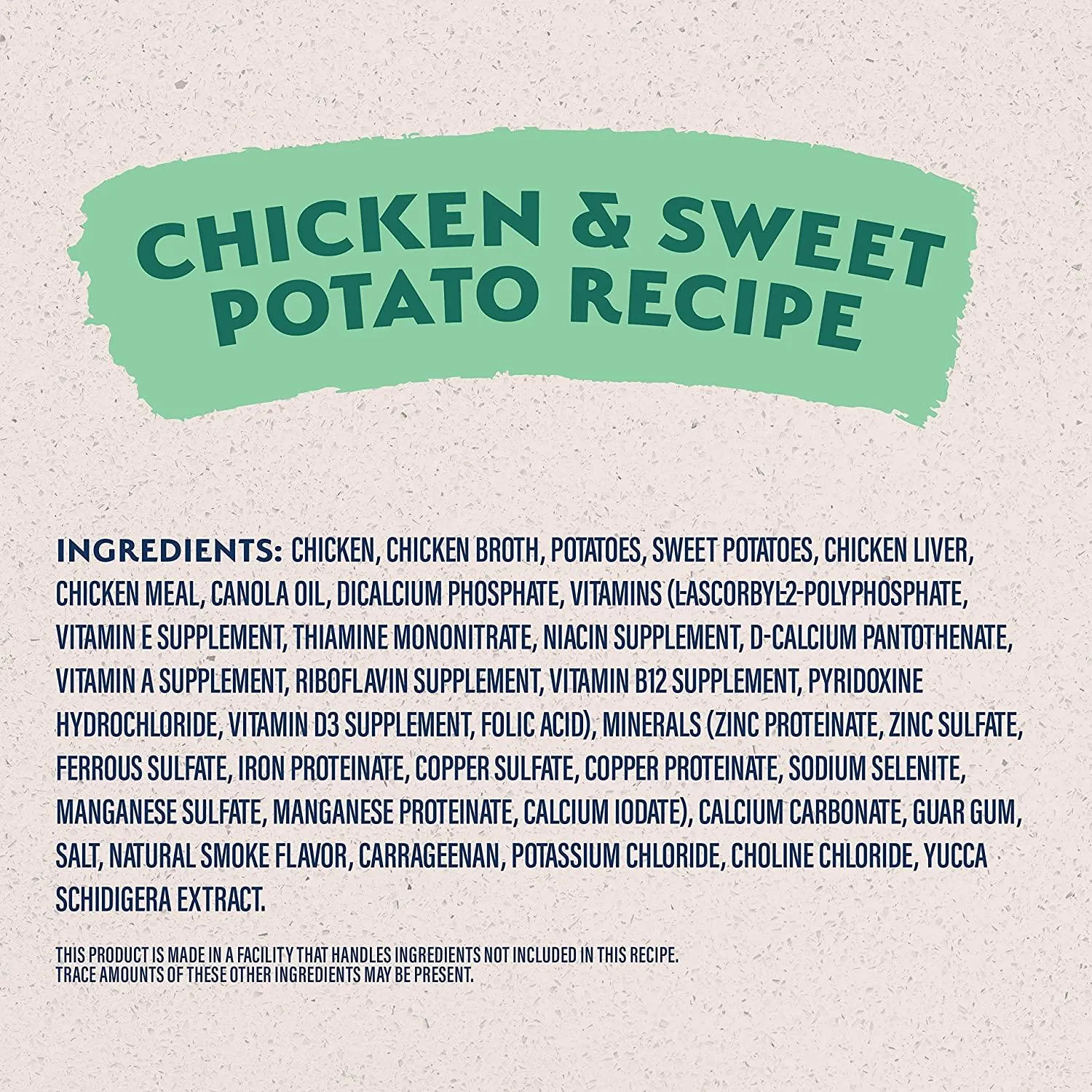 Natural Balance Canned Dog Food Chicken & Sweet Potato