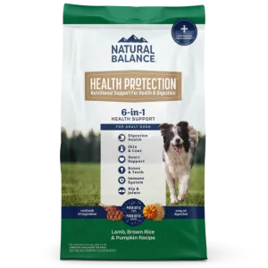 Natural Balance Lamb, Brown Rice & Pumpkin Recipe Dry Dog Food