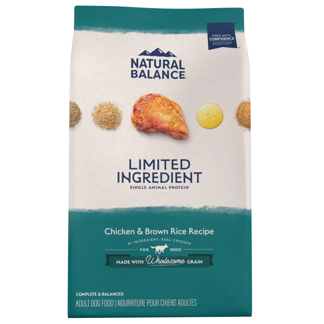 Natural Balance Limited Ingredient Chicken & Brown Rice Recipe Dry Dog Food