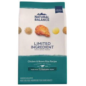 Natural Balance Limited Ingredient Chicken & Brown Rice Recipe Dry Dog Food