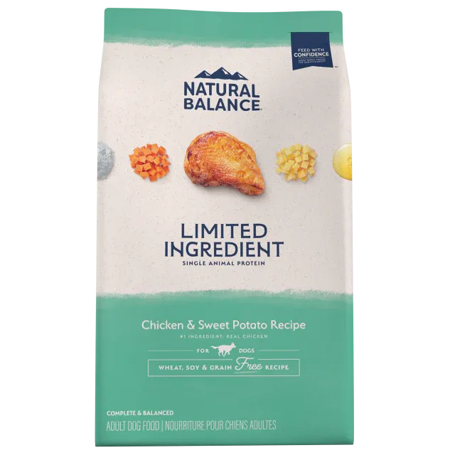 Natural Balance Limited Ingredient Diet Grain Free Chicken & Sweet Potato Recipe Dry Dog Food