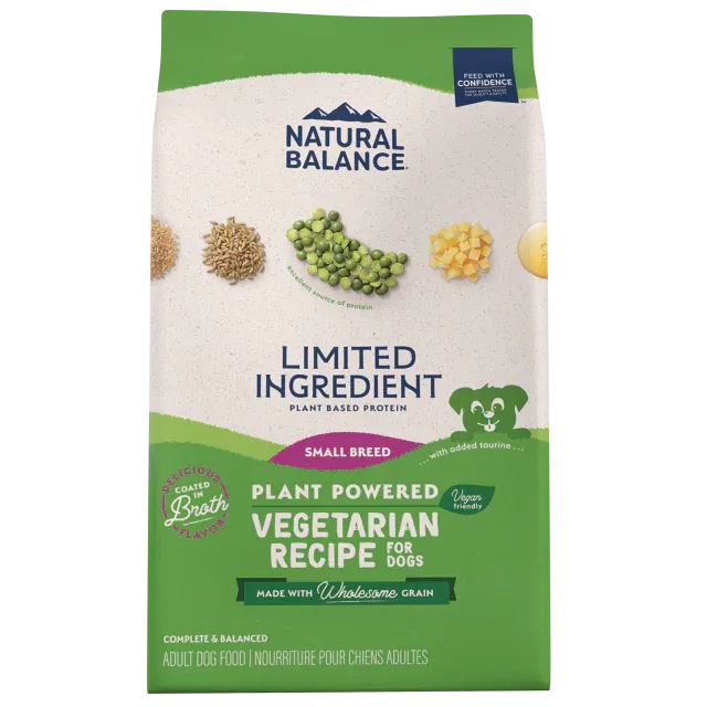 Natural Balance Limited Ingredient Vegetarian Small Breed Recipe Dry Dog Food