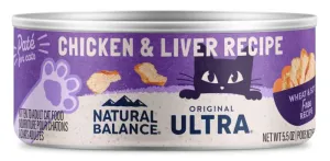 Natural Balance Original Ultra Grain Free Chicken And Liver Pate Cat 5.5 oz