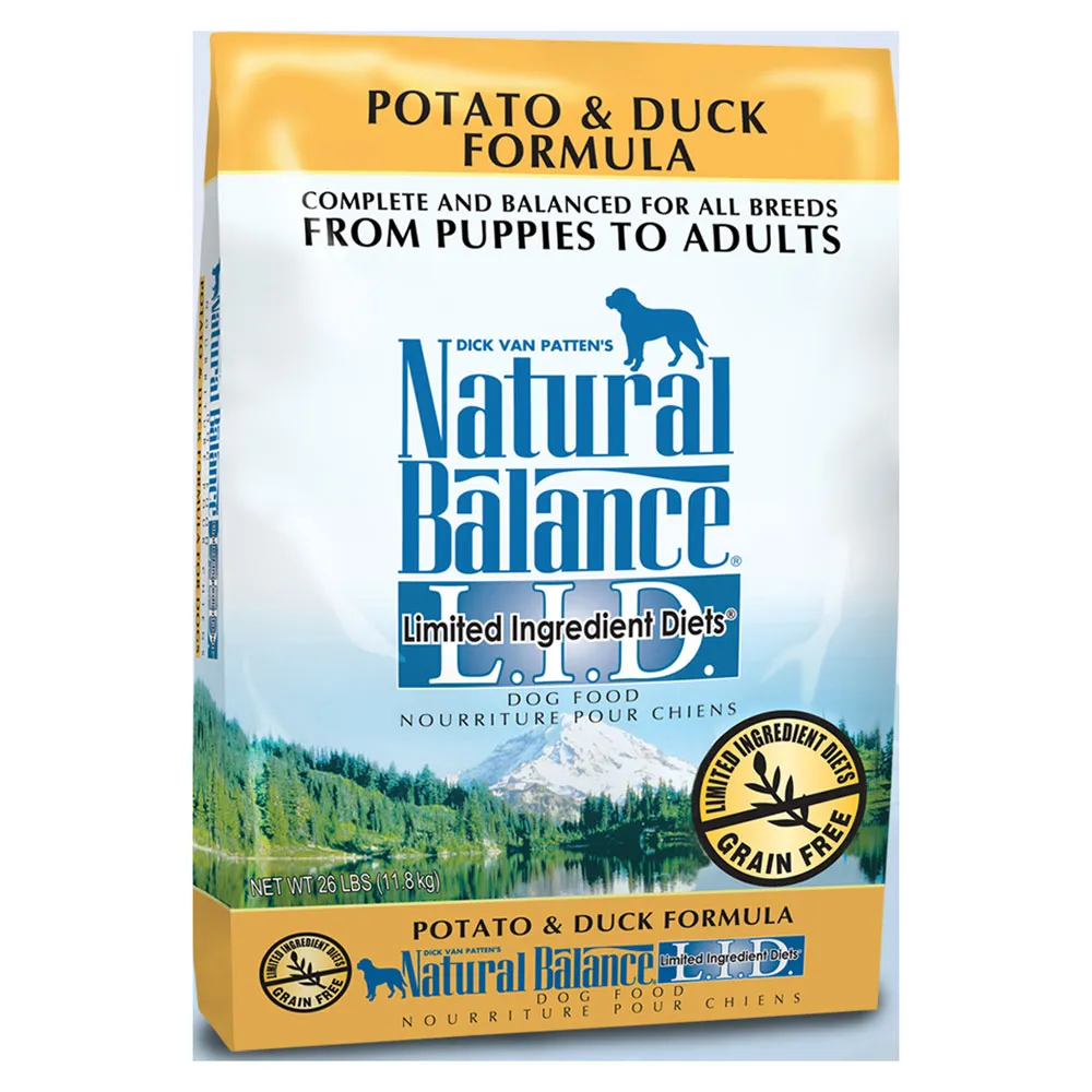 Natural Balance Potato & Duck Dry Dog Food