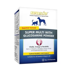 Natural Pet Super Multi With Glucosamine Powder