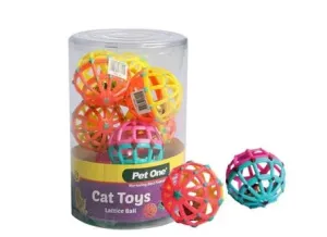 Pet One Lattice Ball Cat Toy