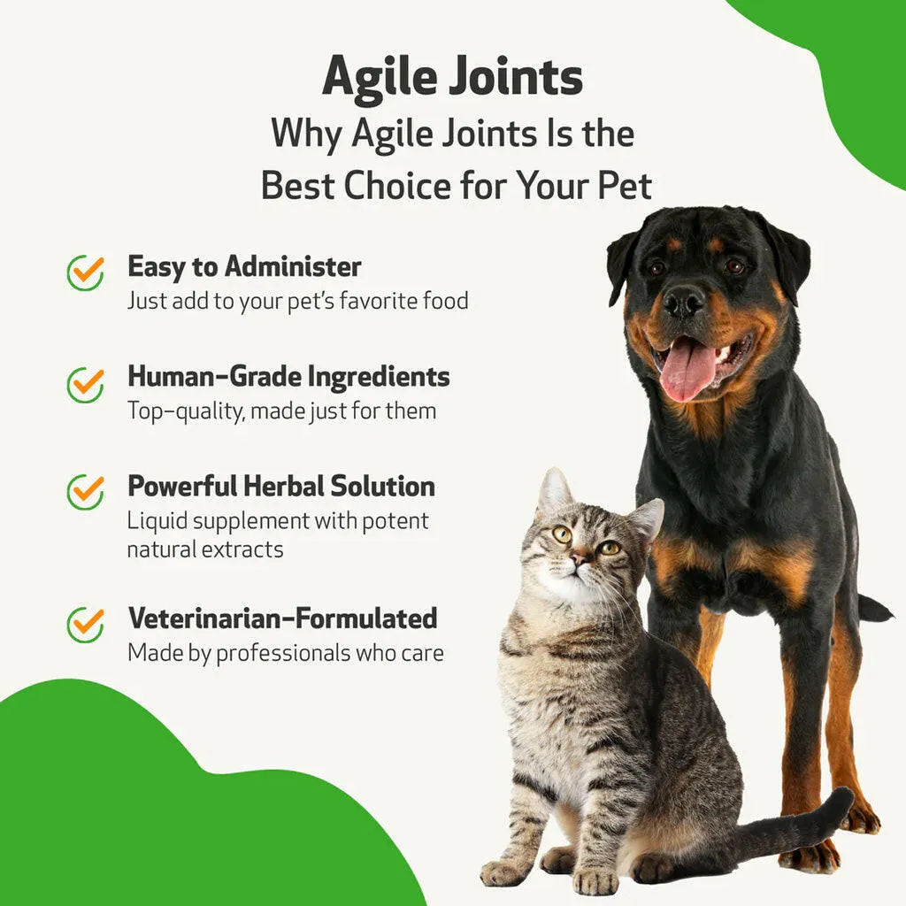 Pet Wellbeing- Agile Joints for Dog Joint Mobility