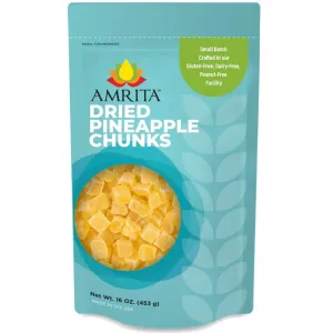 Pineapple Diced (Unsulfured) - 1 LB