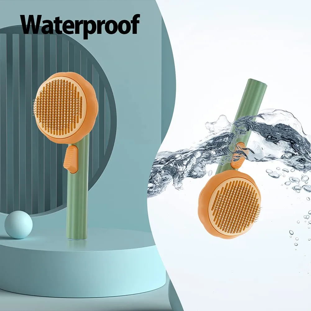 Pumpkin Design Needle Comb for Dog and Cat Grooming