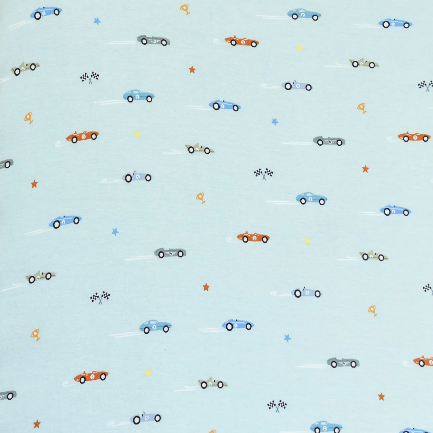 Race Cars Twin Sheet With Pillow Case