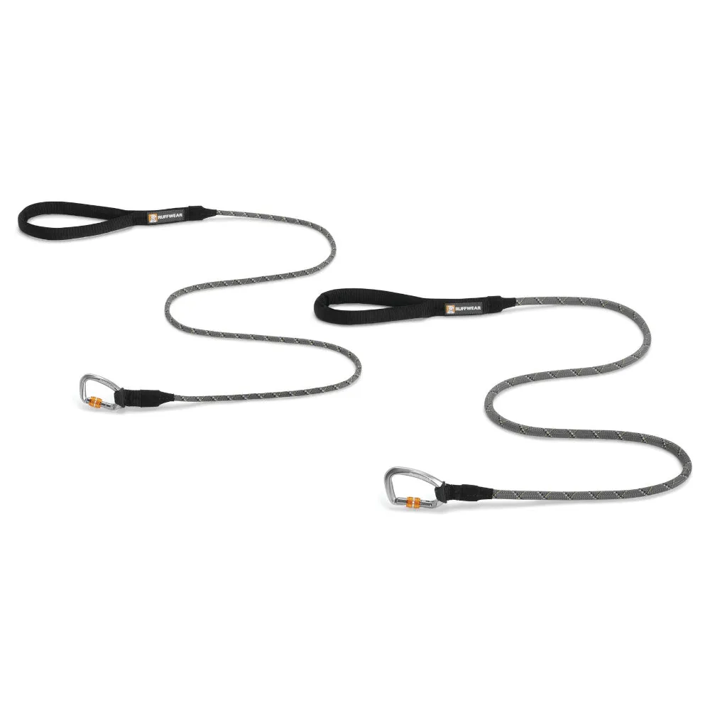 Ruffwear Knot-a-Leash Reflective Rope Dog Leash (Granite Gray)