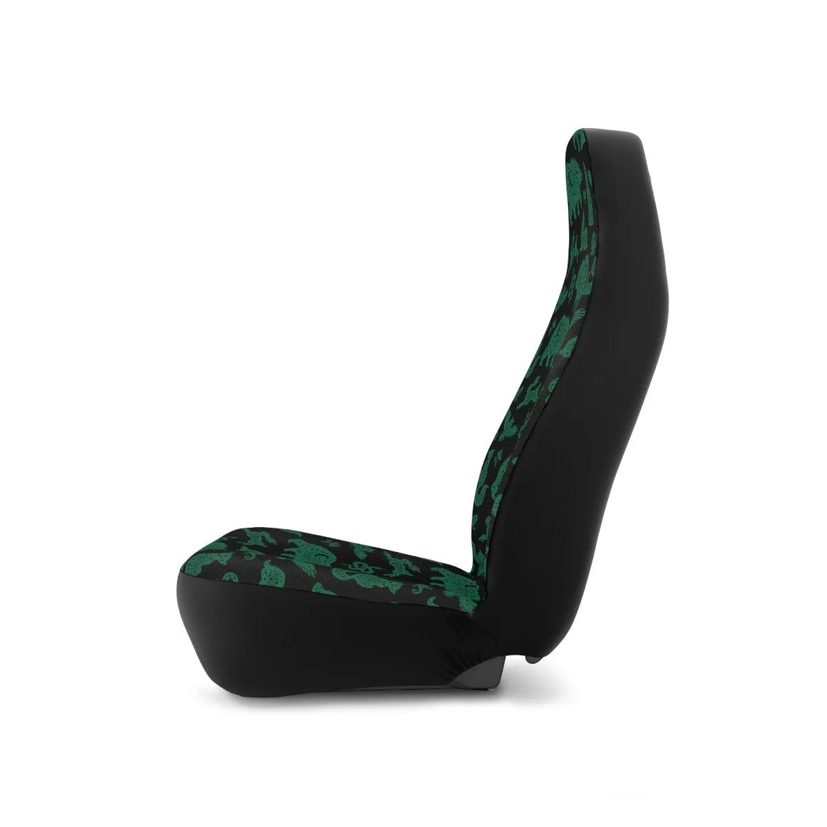 Sage Green Seat Covers for Cars, Boho Car Seat Cover, Hippie Car Accessories for Women, Celestial Witchy Snake Universal Vehicle Decor