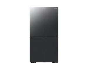 Samsung RF65DG90BDSG 650 L 4 Door Convertible French Door Refrigerator – Triple Cooling, FlexZone™, SmartThings Enabled, Black Caviar