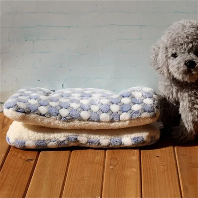 Soft Fleece Lovely Mattress Cushion for Small And Large Dogs