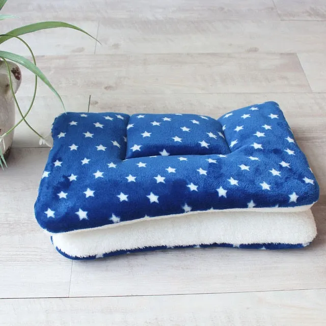 Soft Fleece Lovely Mattress Cushion for Small And Large Dogs