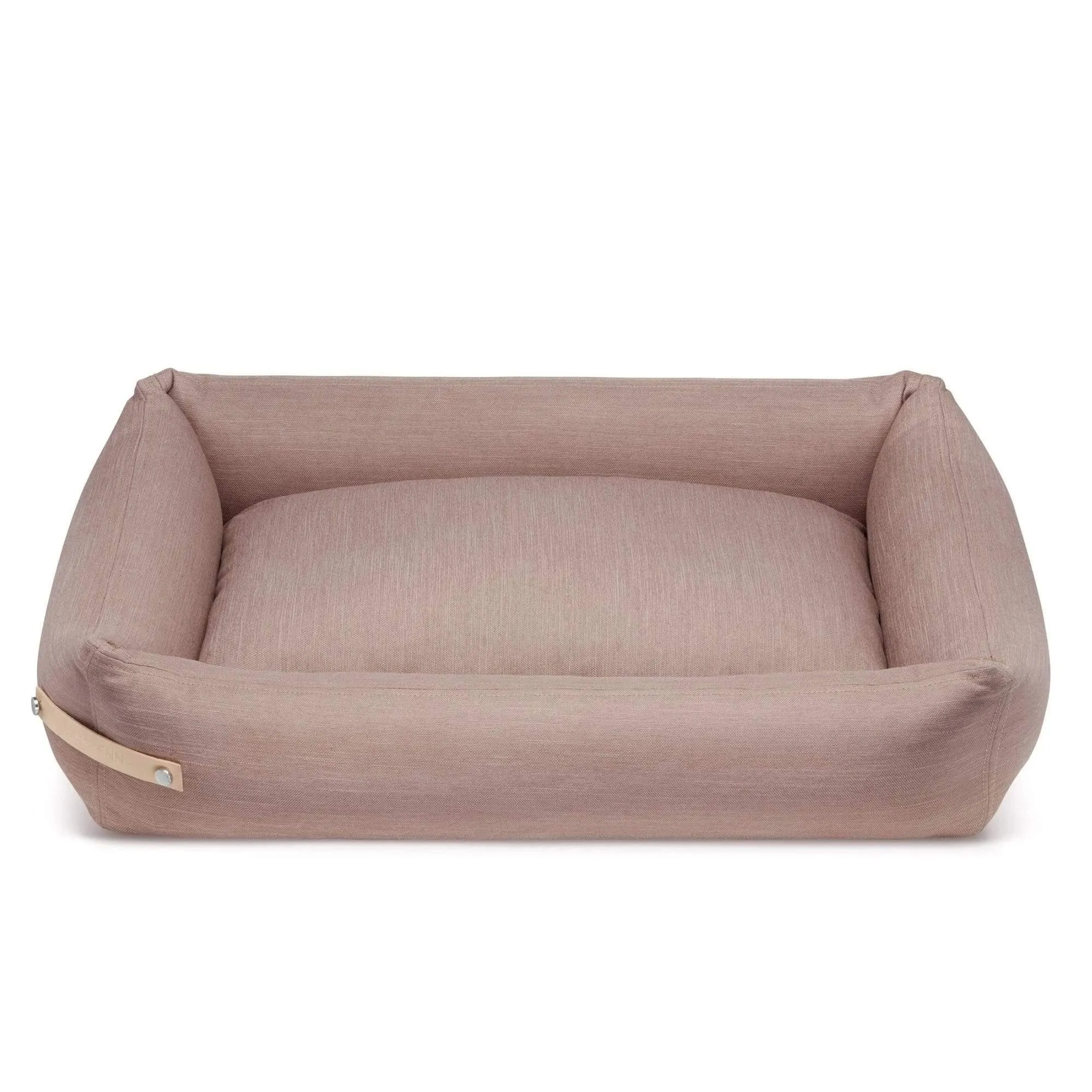 STOKKE Luxury High Side Dog Bed by Labbvenn in Pink